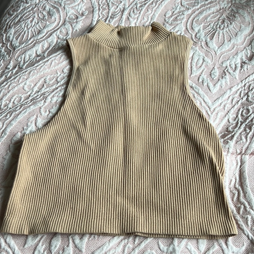 Zara mock neck top